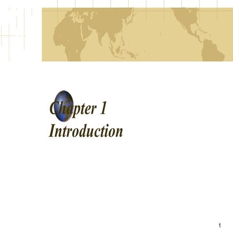 Chapter 1 | PPT