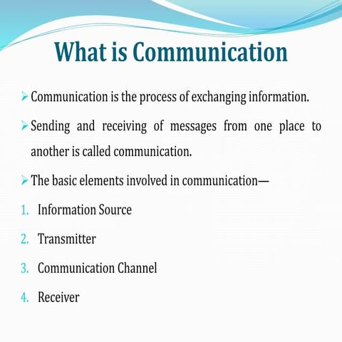 Optical Fiber communication