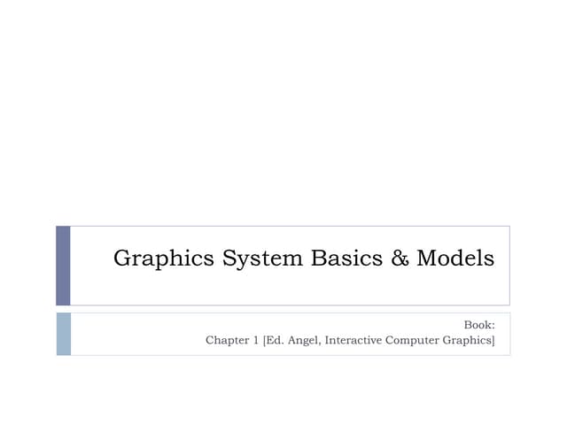 computer Graphics 