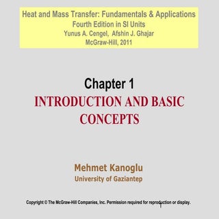 Chapter 1 introduction of heat tran...