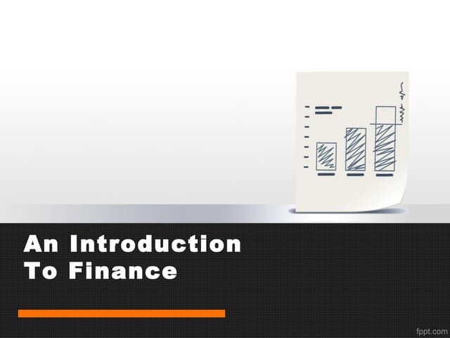 Chapter 1.An Introduction to Financ...