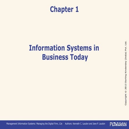 information system in business today