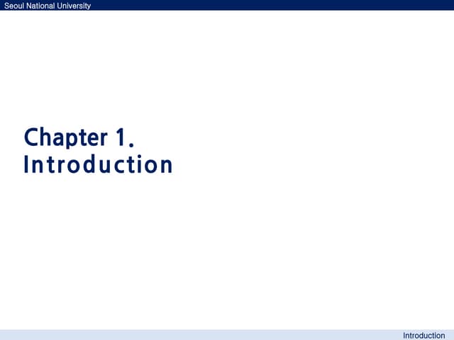 Chapter1. introduction