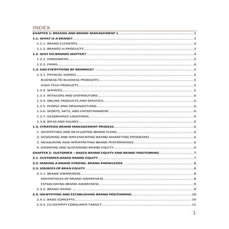 Chapter 1 brands and brand management | PPT