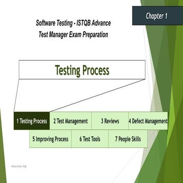 Chapter 1 - Testing Process | PPT