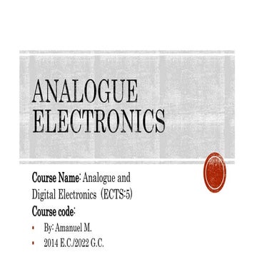 Analog Electronics.pptx