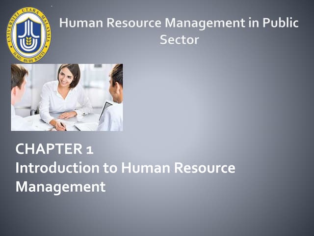 Chapter 1 0 Introduction To Human Resource M Pptx Chapter 1 0 Introduction To Human Resource M Pptx