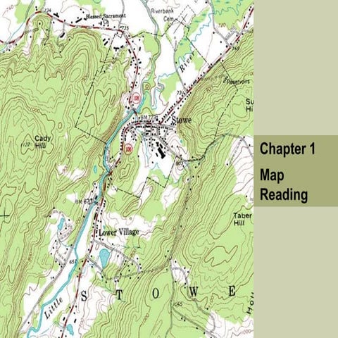 Map work for geography for CSEC from NIGFC