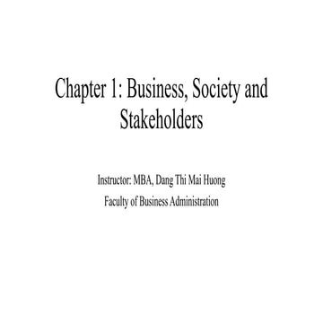 business and society linking . chapter 2pptx | PPTX