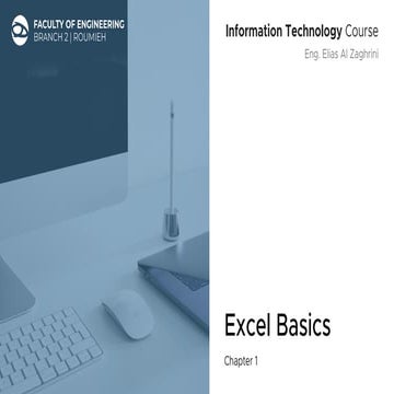 Information Technology - Excel Basics.pdf