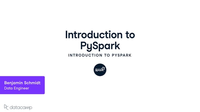 Introduction to PySpark maka sakinaka loda