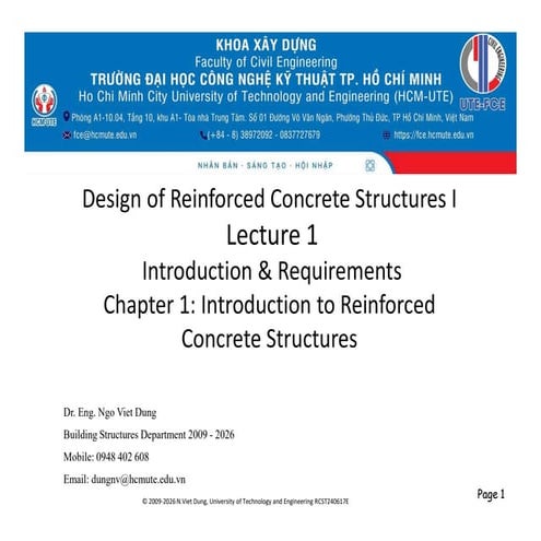 Comprehensive Design of Reinforced Concrete Structures: Principles and ...
