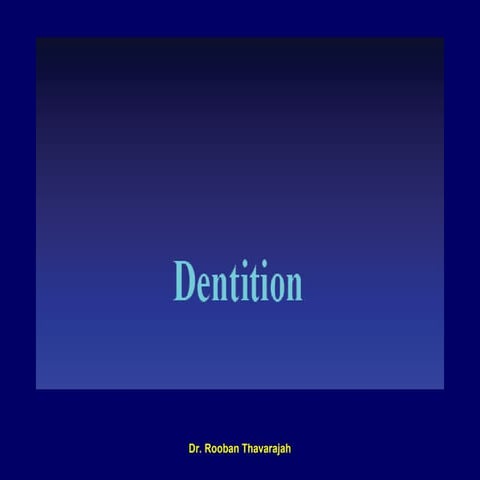 Tooth Morphology - Chapter 1; Part   4
