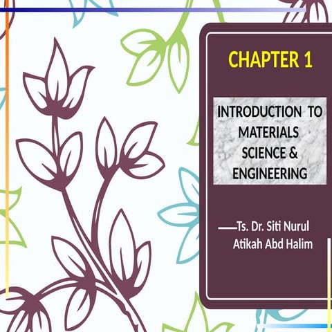 Chapter 1-Additional material Introducti