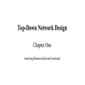 Chapter 1 - Analyzing Business Goals and Constraints.ppt