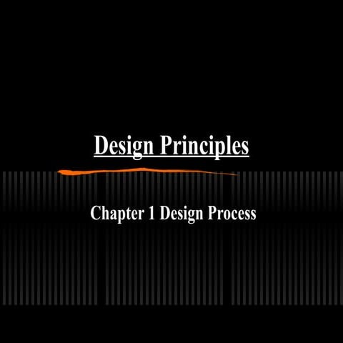 Chapter1 design process