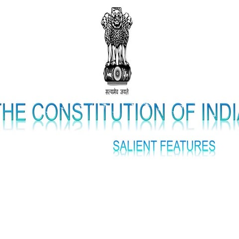Indian Constitution - Swaminath S