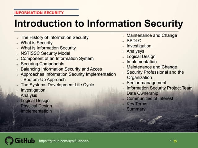 Chapter 1   introduction to-information_security