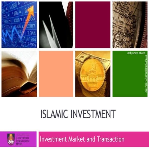 Chapter 1   Investment Market and Transaction