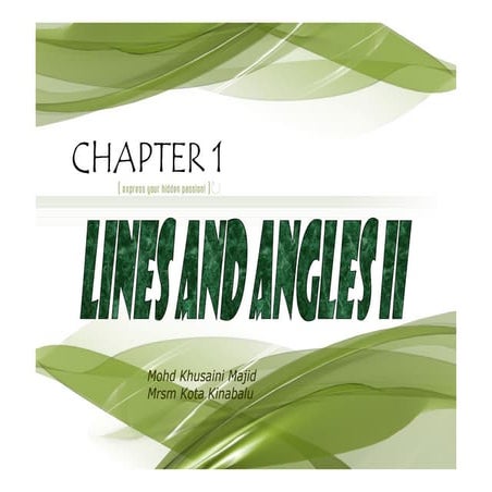 Chapter 1   lines and angles ii [compatibility mode]