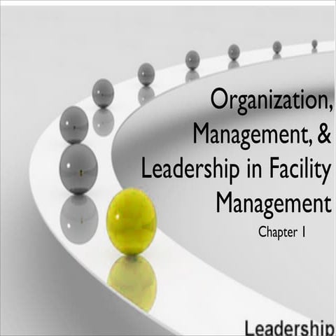 Organizational Management & Sport Facilities (2010)