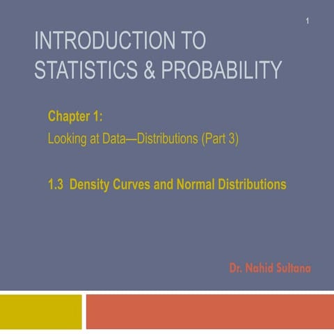 Density Curves and Normal Distributions