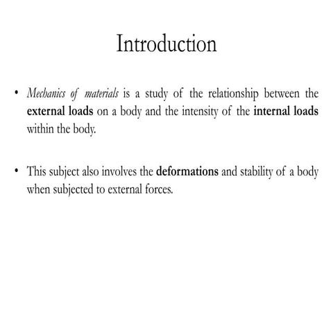  Normal stress & Shear Stress