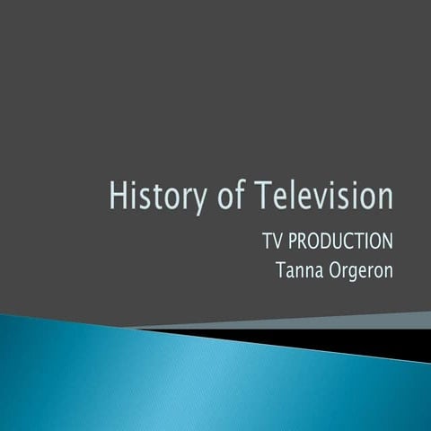 Orgeron Chapter 1 TV History part 1 (MS)