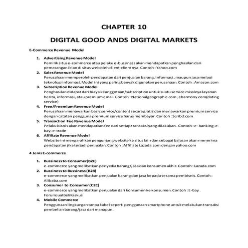 Chapter 10 Digital Goods And Digital Market | DOCX