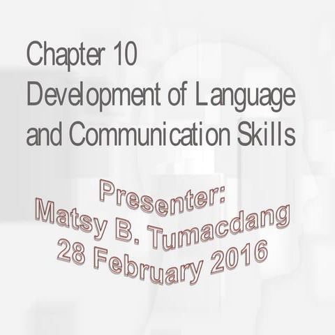 GUIDANCE AND COUNSELING