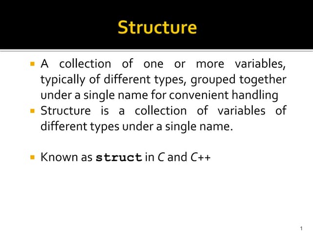 Structure