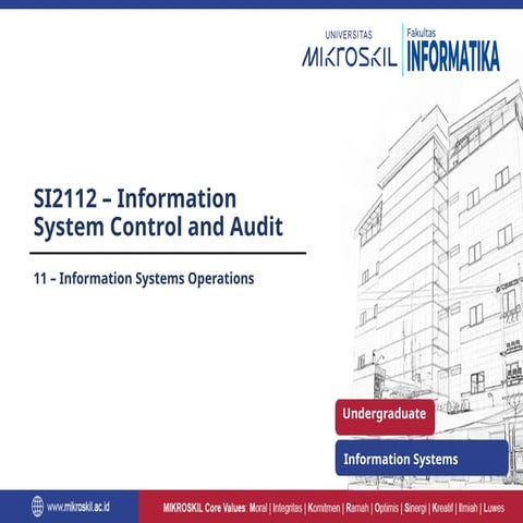 Chapter 10_2 - Operasi Sistem Informasi.pptx