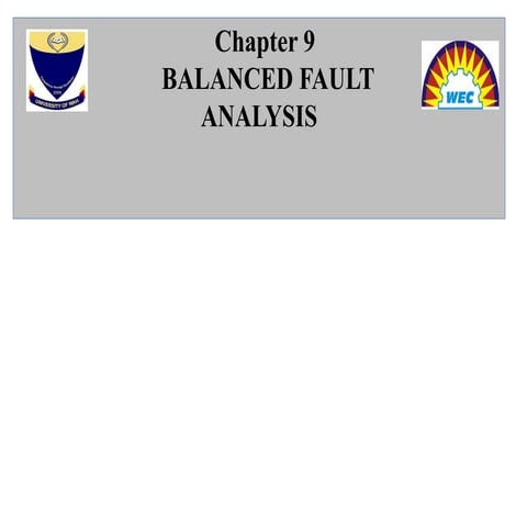 Chapter 10 balanced faults analysis