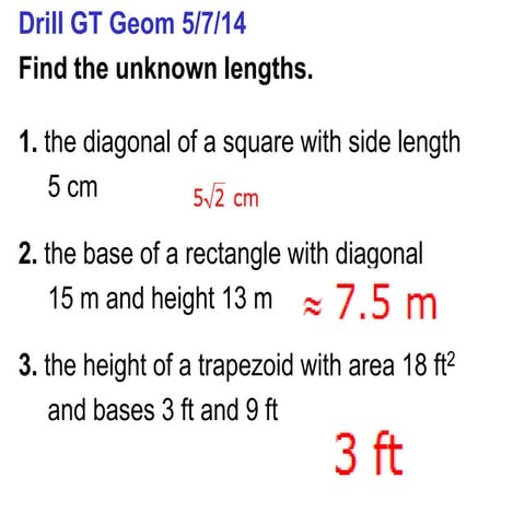 Chapter 10 day 1 s.a.  of prisms