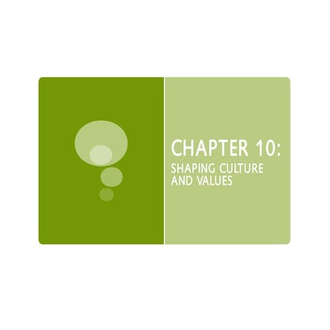 Chapter 10 Leadership