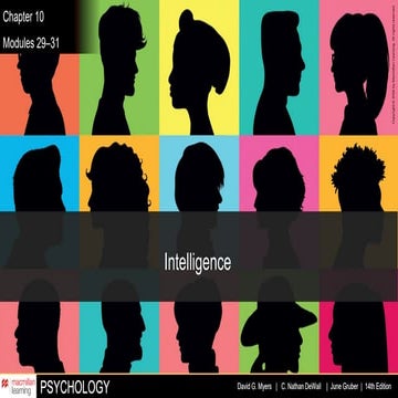 Chapter 10 Lecture Slides Intelligence Notes | PDF
