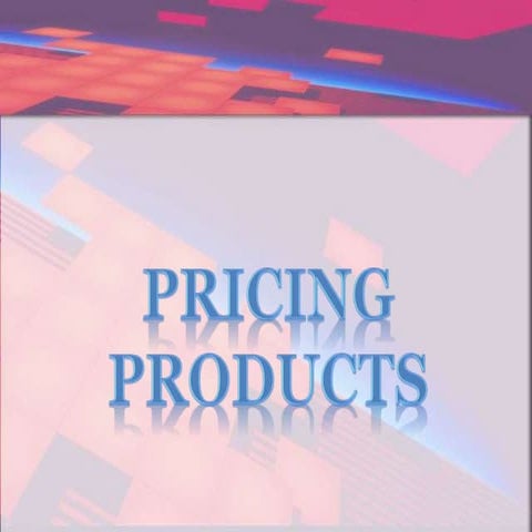 Marketing prices 