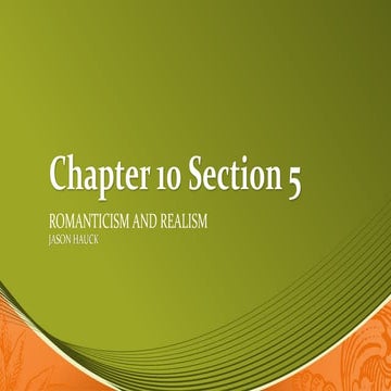 Chapter 10 section 5 power point