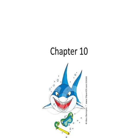 Chapter 10 sharks skates and rays