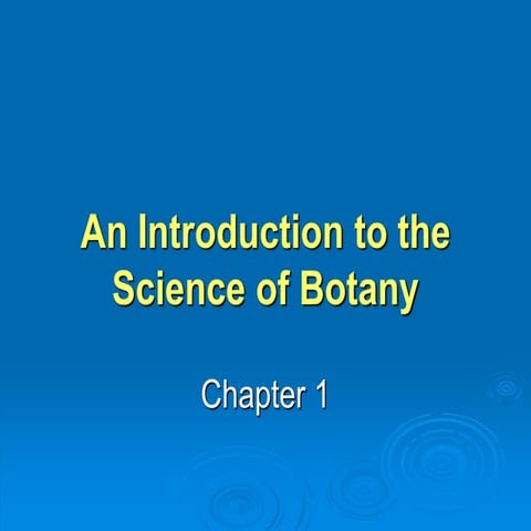 An Introduction to the Science of Botany