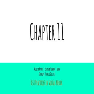 Chapter 11 | PPT