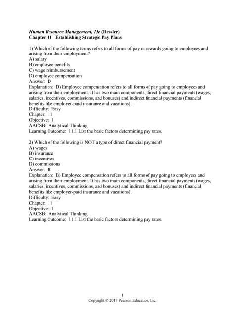 Supply Chain Management MCQs Chapter 11