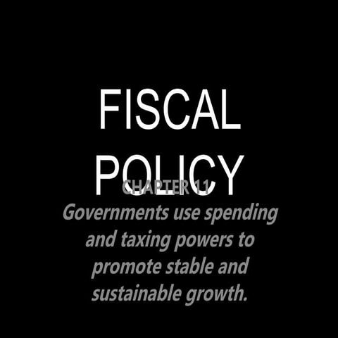 Chapter 11 - Fiscal Policy.pptx