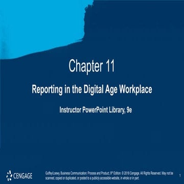 Chapter 11   Reporting in the Digital Age