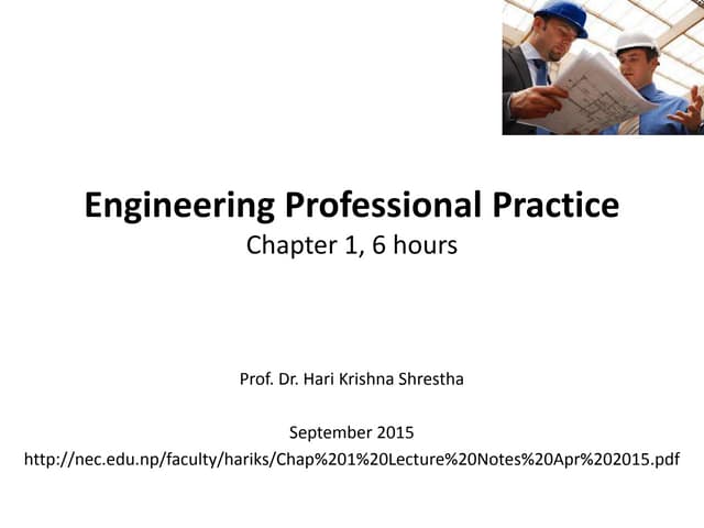 Engineering Professional Practice Pokhara University