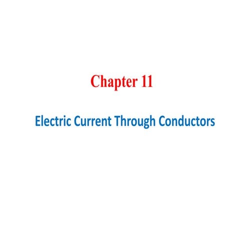 Electric  Current