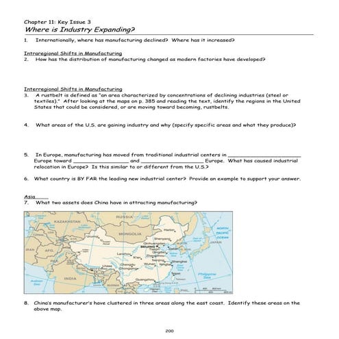 Chapter 11 key issue 3