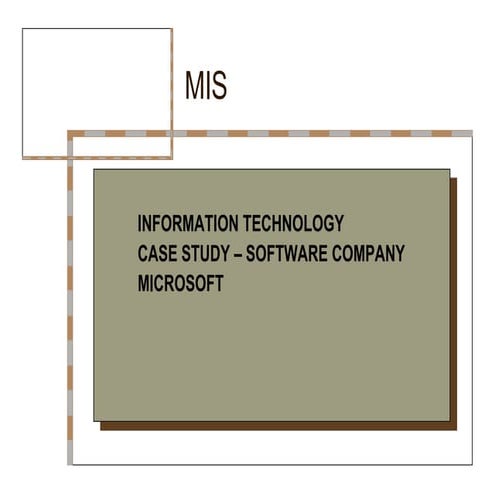 Chapter 11 Mis Information Technology Case Study