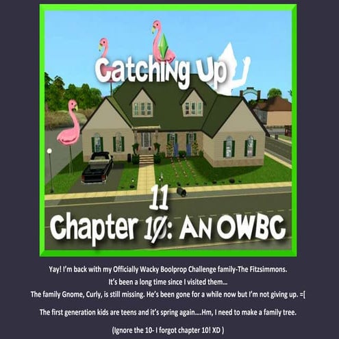 An Official Wacky Boolprop Challenge: Chapter 11