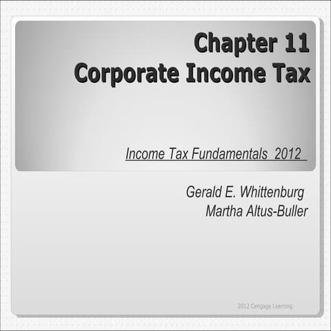 Chapter 11 power point | PPT | Business Accounting & Finance | Business
